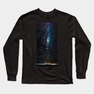 Milky Way over Wanaka Long Sleeve T-Shirt